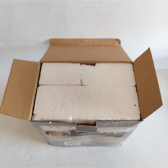 NIB St Nicholas Square 10 Piece Nativity Set Peace & Love Decor Kohls - Picture 6 of 7